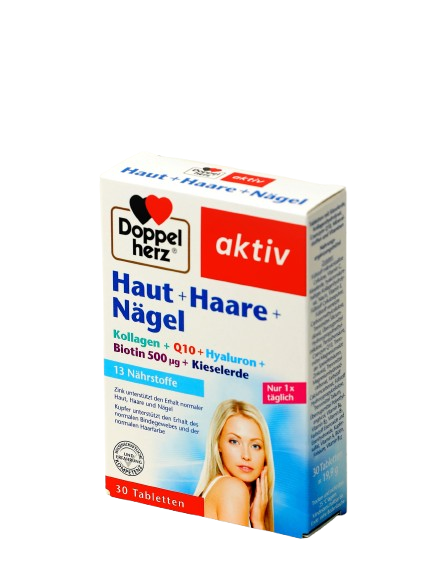 ДОППЕЛЬГЕРЦ АКТИВ КОЖА+ВОЛОСЫ+НОГТИ таблетки N30