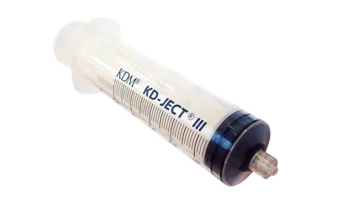 Bir martali ishlatiladigan shprits KD-JECT III ignasiz 50 ml Luer Lock