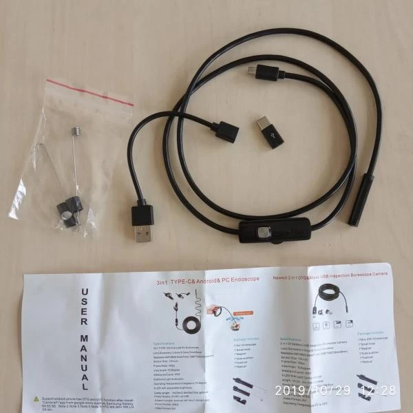 Mikro videosistema dlya jestkix endoskopov