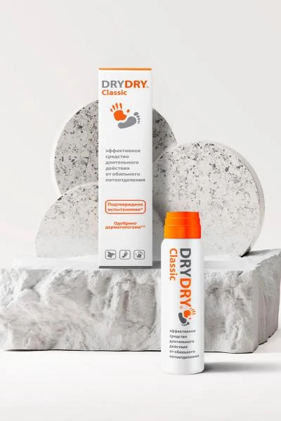 Антиперспирант со специальной формулой "Dry Dry"