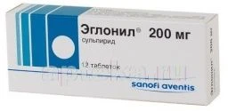 ЭГЛОНИЛ 0,2 таблетки N12