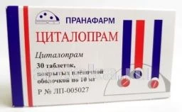 ЦИТАЛОПРАМ 0,01 таблетки N30
