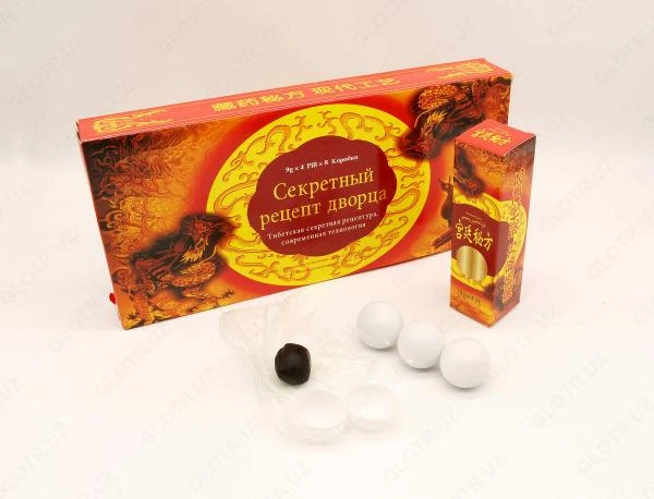 Erkaklar quchi uchun tabletkalar "saroyning maxfiy retsepti"