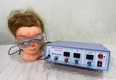 Miya po'stlog'iga dozali ta'sir qilish uchun qurilma Electroson Supromed"