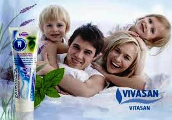 Profilakticheskaya zubnaya pasta 4 v 1 Vivasan, Shveysariya