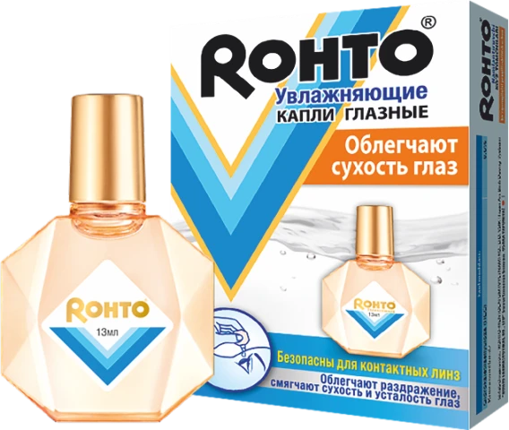ROXTO ko'z tomchilari uvlajnyayushie 13ml N1