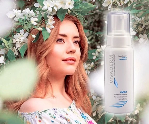 VivaDerm Пенка для душа Vivasan, Швейцария