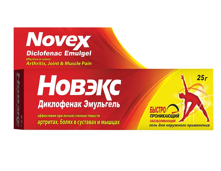 Novex Diklofenak Emulgel 25g N1