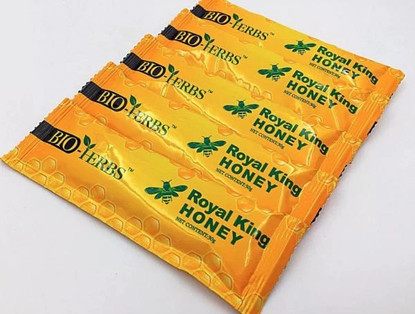 Erkaklar kuchi uchun Qirollik asal Royal King Honey Bio-Herbs
