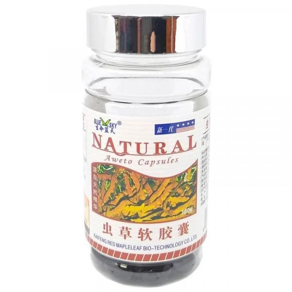 Cordyceps kapsulalari "Blue Sky" 100 dona