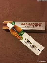 Zubnaya pasta Aashadent Korisa i Kardamon 100 ml.
