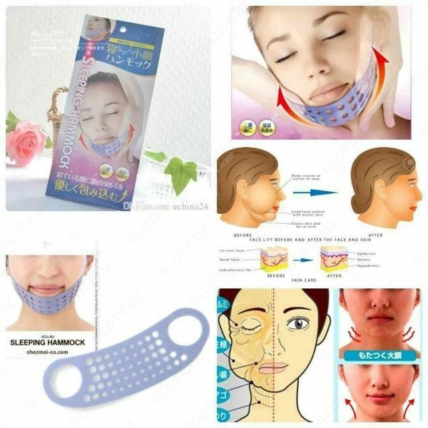 Oval yuzni modellashtirish niqobi Uxlab yotgan homon