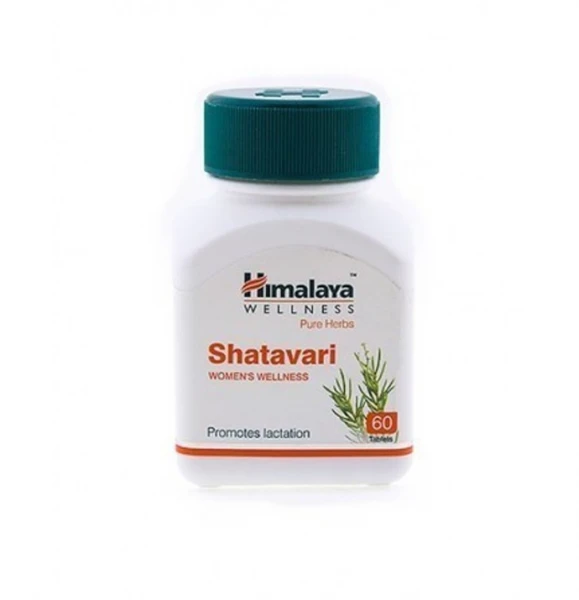 Ayollar salomatligini yaxshilash uchun preparat "Himoloy Shatavari" 60 tabletka