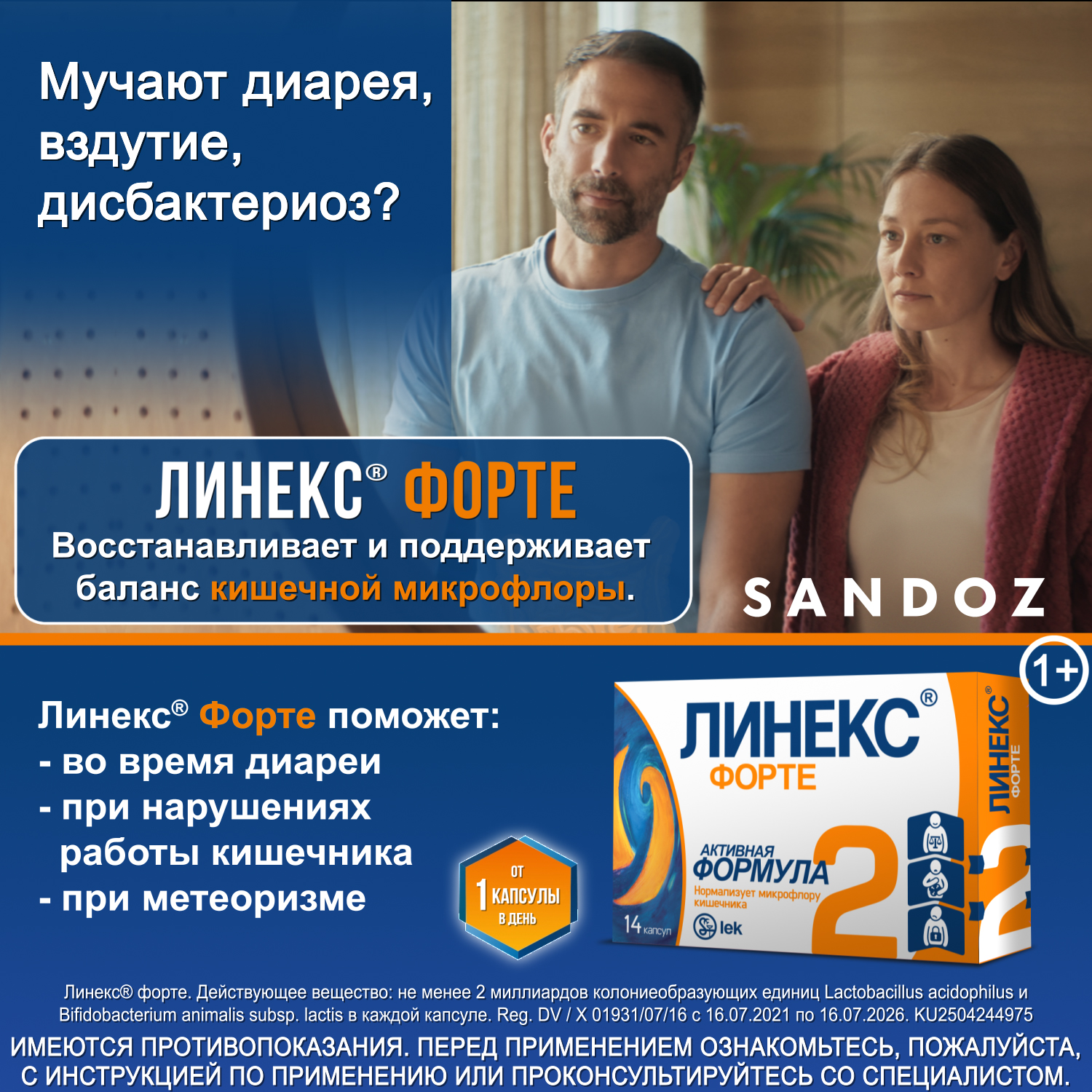 LINEKS FORTE kapsulalar  N14