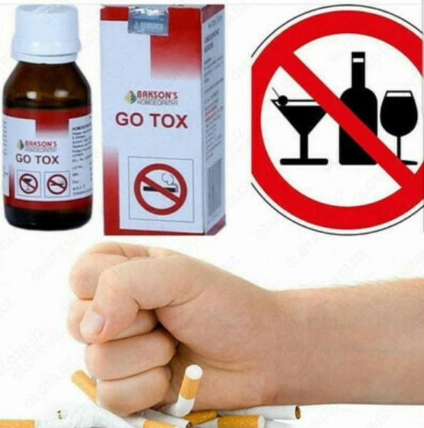 GO TOX tomchilari alkogol va nikotinning toksik ta'sirini kamaytirish uchun
