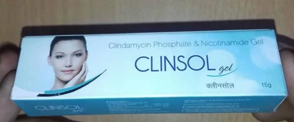 Clinsol gel akne uchun (klindamitsin fosfat va nikotinamid)
