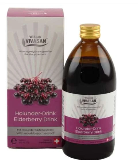 Напиток Бузина черная Vivasan, Швейцария