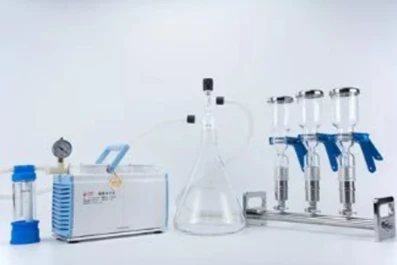 3 -канальный аппарат вакуумной фильтрации с мембранном насосом MFA-3K