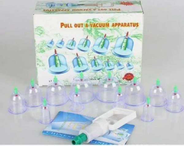 Вакуумные массажные банки с насосом 12