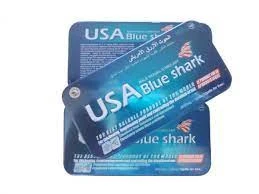 Мужской препарат USA Blue Shark - Голубая акула (12 таблеток)