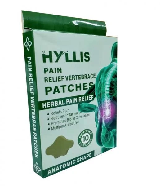 Umurtqalar uchun o'simlik og'riq qoldiruvchi SaluVera  yamalar