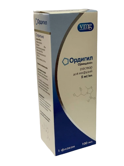 ORDIGIL infuziya uchun eritma 100ml 5mg/ml
