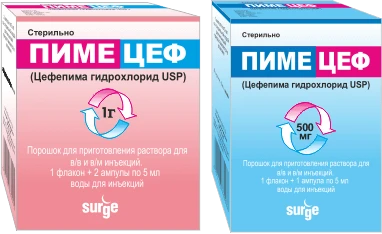 ПИМЕЦЕФ порошок 500мг N1