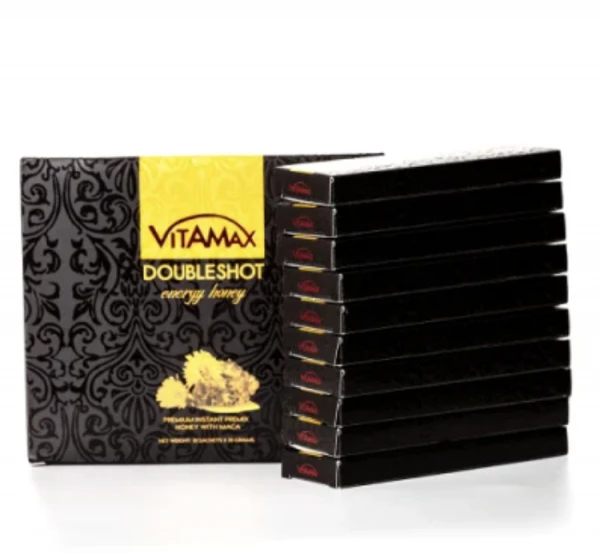 Vitamax Doubleshot Energy Honey Wellness asal