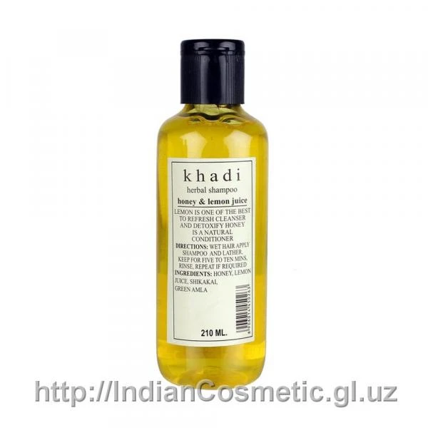 Naturalniy shampun s medom i limonom