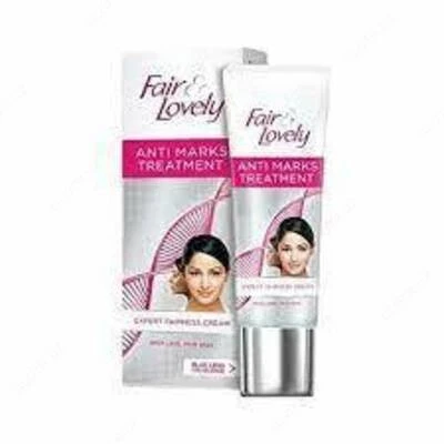 Oqartiruvchi yuz kremi tabiiy ingredientlar Fairness kabi