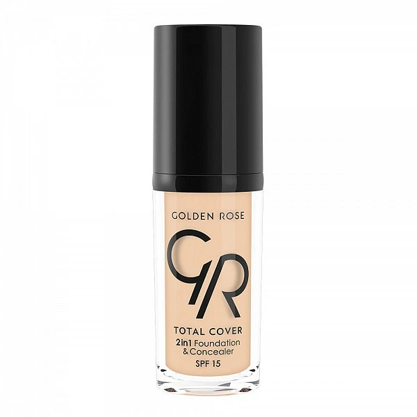 Тональный крем-корректор total cover 2in1 foundation & concealer №07-3366 Golden Rose