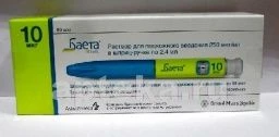 БАЕТА раствор 2,4мл 250мкг/мл