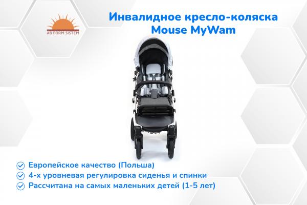 Invalidnoe kreslo-kolyaska detskaya Mouse MyWam - dlya samix malenkix