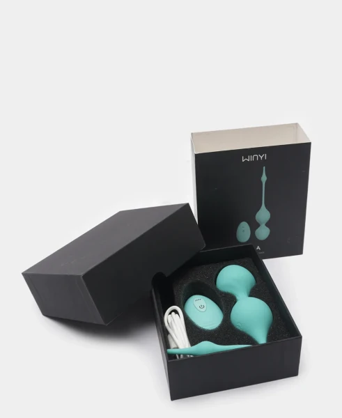 Masofadan boshqarish pultidagi vaginal Vinyl to'plari, 10 rejim, 3 tebranish darajasi