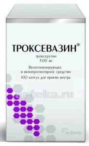 TROKSEVAZIN 0,3 kapsulalar N100