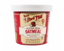 Безглютеновый завтрак: Овес с яблоком и корицей