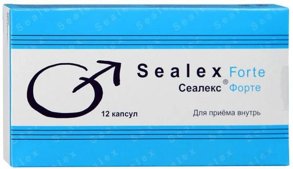 Sealex Forte Erektil disfunktsiyani davolash uchun
