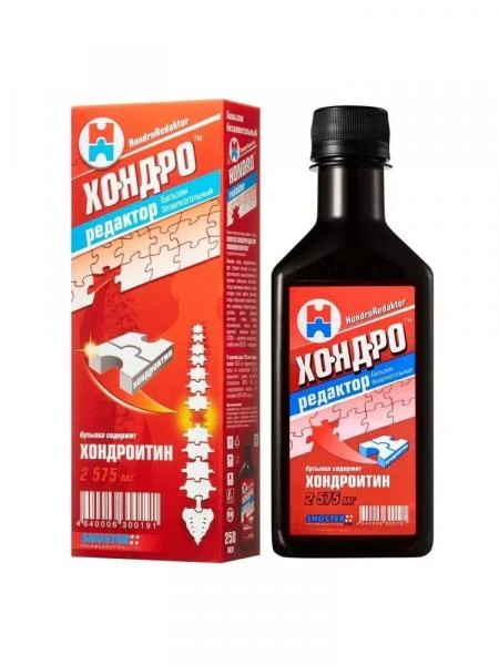 Qo'shimchalar va umurtqa pog'onasi uchun xondro balzam muharriri