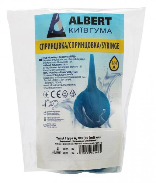 Спринцовки медицинские