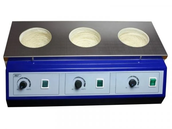 Колбонагреватель трехместный 500 мл UT-4100-3:454698