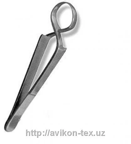 Зажим пластинчатый для пpикpепления