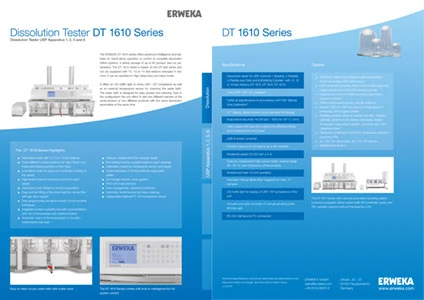 Тестер растворения DT 1610