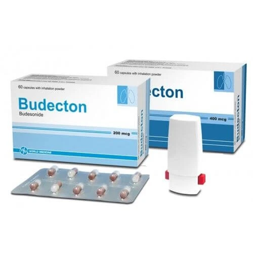 BUDEKTON kapsulalar 400mkg N60