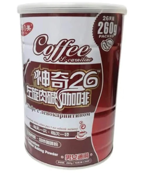 Китайский кофе для похудения (Чудо 26) с левокарнитином