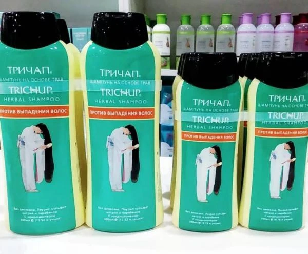 Шампунь на основе трав против выпадения волос Trichup Herbal shampoo (450 мл.)