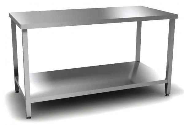 Стол медицинский для инструментов 1200х650х650 из нержавейки