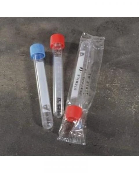 Probirka silindricheskaya s vintovoy siney krishkoy