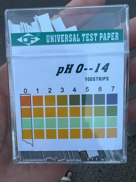 Индикаторная бумага универсальная с 0 до 14