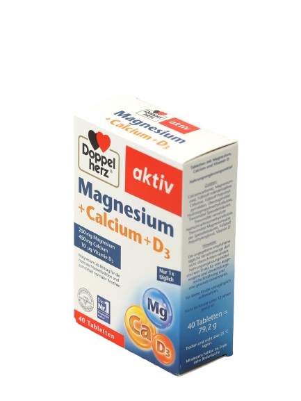 DOPPELGERS AKTIV MAGNIY+KALSIY+D3 tabletkalari N40