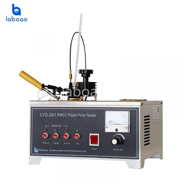 Pensky-Martens тестер температуры вспышки в закрытом тигле для нефти